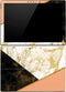 Colored Marble Surface Pro (2017) Skin